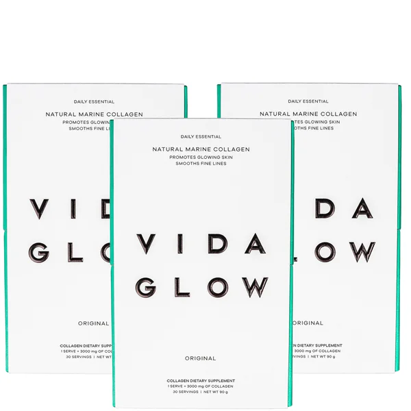 cult Vida Glow Natural Marine Collagen 3 Month Supply