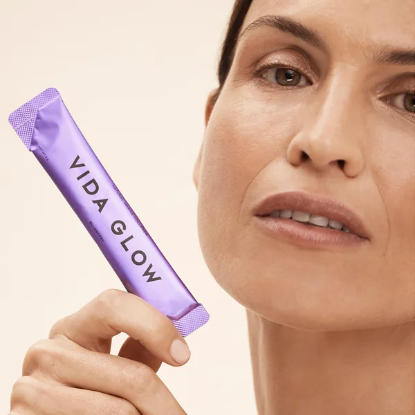 Cult Vida Glow Natural Marine Collagen Sachets - Blueberry