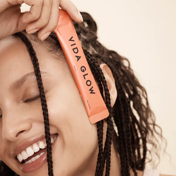 Cult Vida Glow Natural Marine Collagen Sachets - Peach