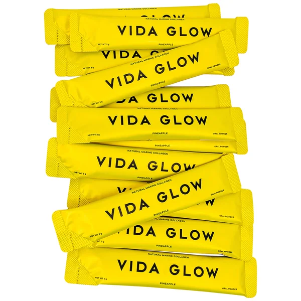 Cult Vida Glow Natural Marine Collagen Sachets - Pineapple