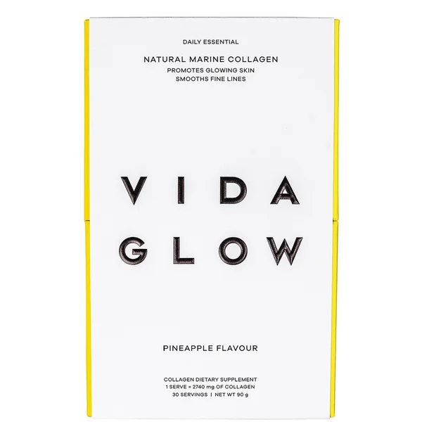 cult Vida Glow Natural Marine Collagen Sachets - Pineapple