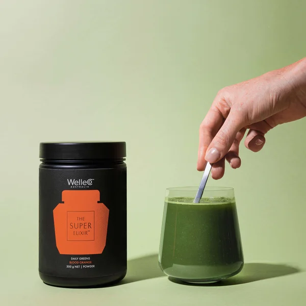 Cult WelleCo The Super Elixir Refill Jar - Blood Orange 300g UK