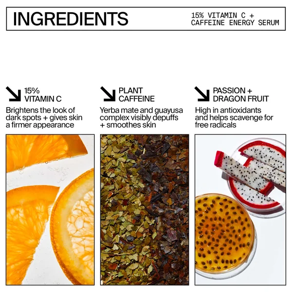 Cult Youth To The People 15% Vitamin C And Clean Caffeine Energy Serum - 8ml