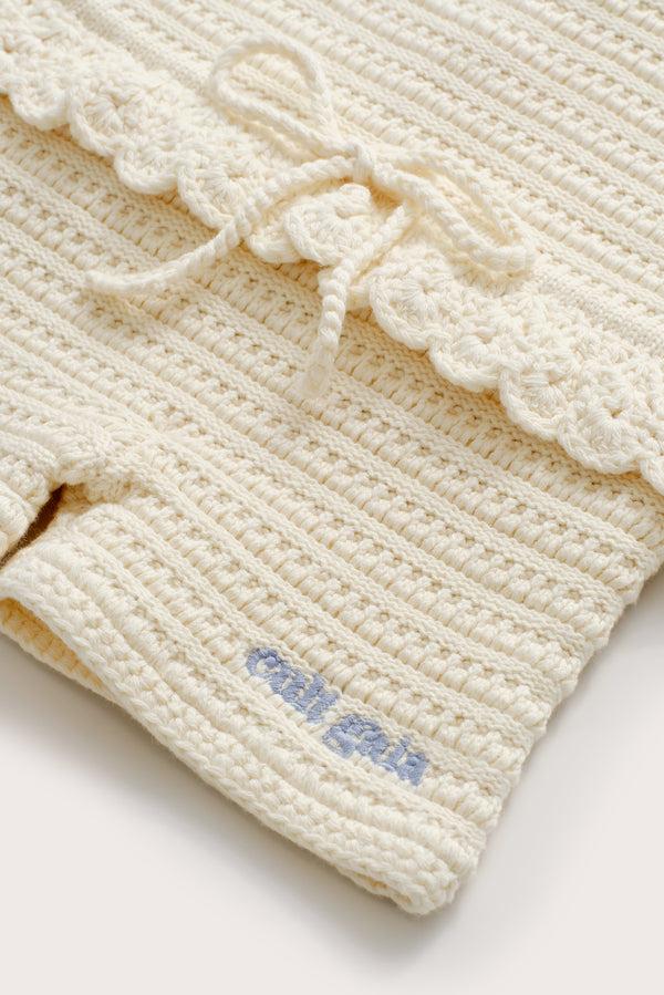 Cult Gaia BABY CATALINA JUMPSUIT SET KIDS Off White