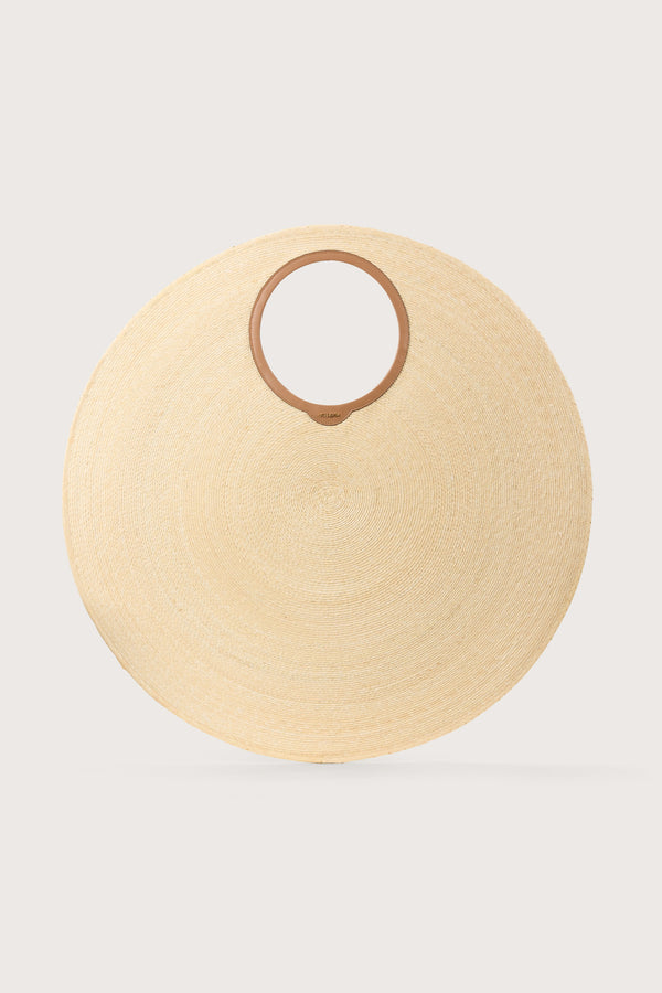 Cult Gaia AMUN XL SHOULDER BAG BAGS Natural