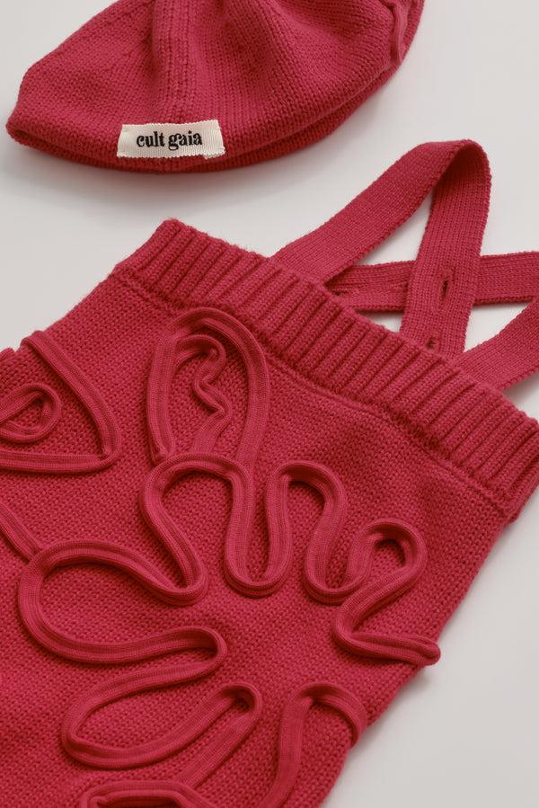 Cult Gaia BABY DEVA JUMPSUIT KIDS Merlot