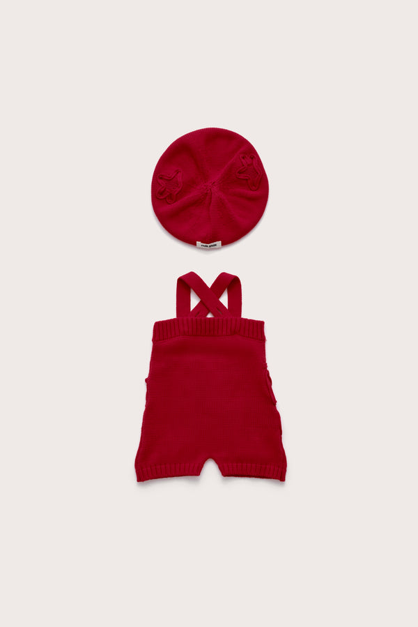 Cult Gaia BABY DEVA JUMPSUIT KIDS Merlot