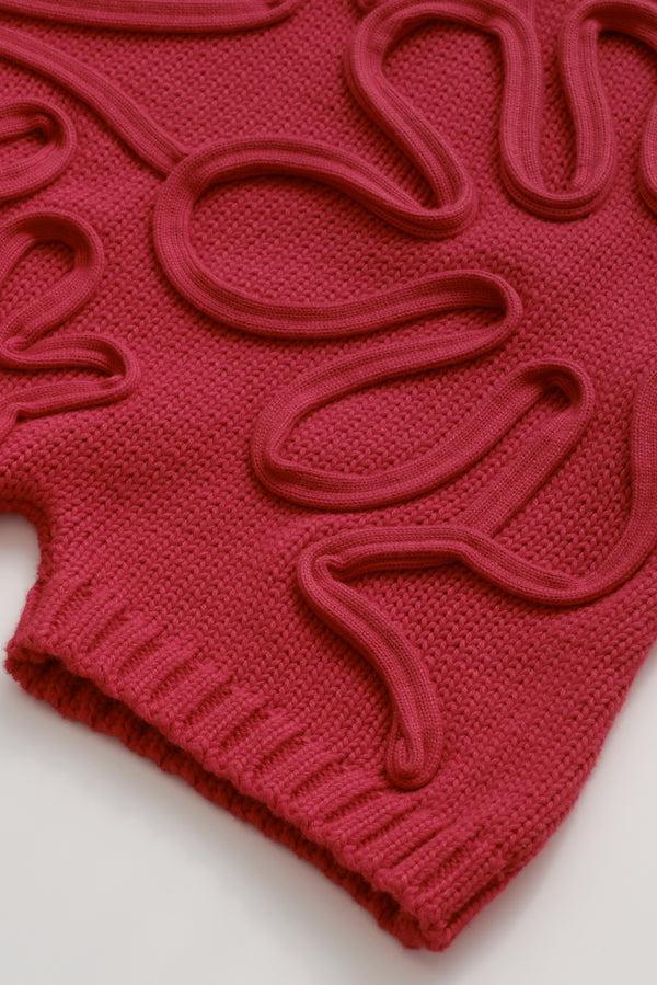 Cult Gaia BABY DEVA JUMPSUIT KIDS Merlot