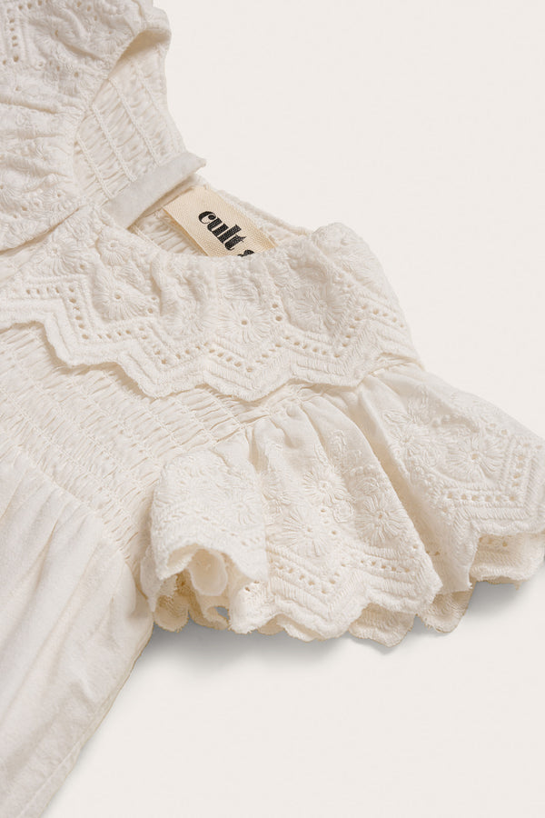 Cult Gaia BABY JOSLYN DRESS & BLOOMER KIDS Off White