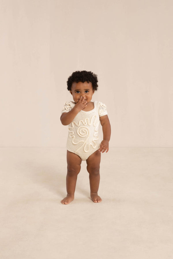 cult gaia BABY NISSA JUMPSUIT KIDS Off White
