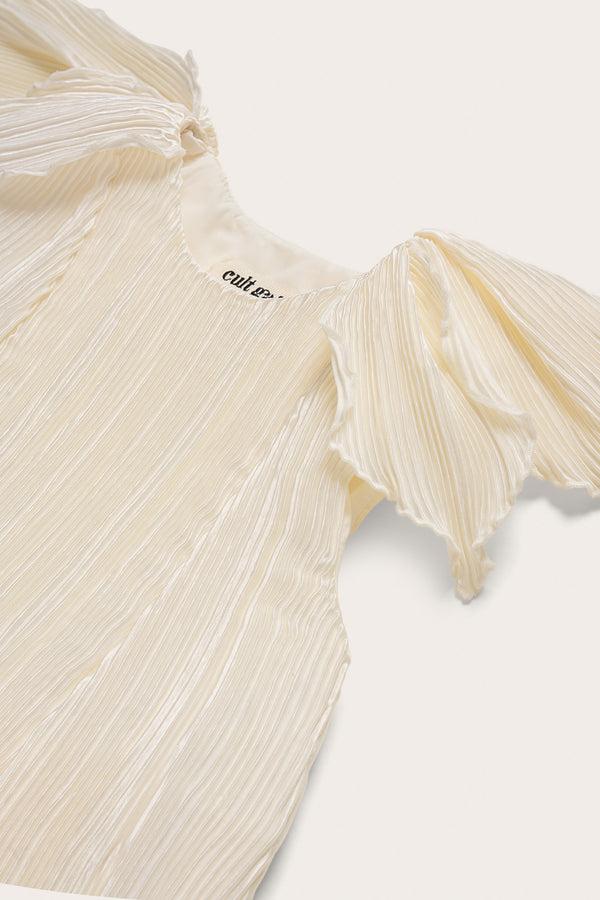 Cult Gaia BABY PETAL DRESS & BLOOMER KIDS Off White