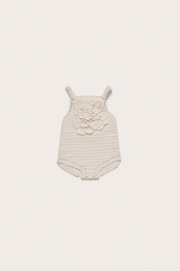 Cult Gaia BABY SHAH JUMPSUIT SET KIDS Off White