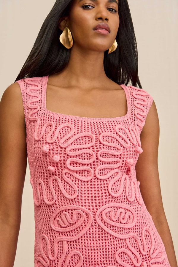 Cult Gaia CHIMI KNIT DRESS KNITWEAR Bubble