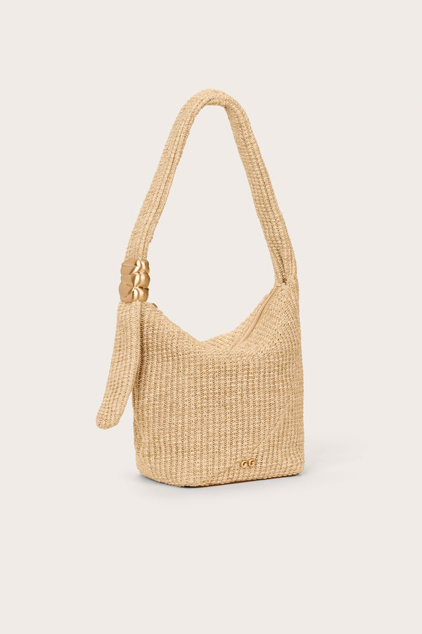 Cult Gaia FARAH SHOULDER BAG BAGS Natural