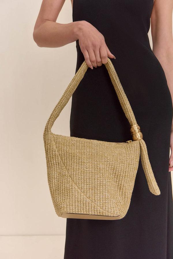 Cult Gaia FARAH SHOULDER BAG BAGS Natural