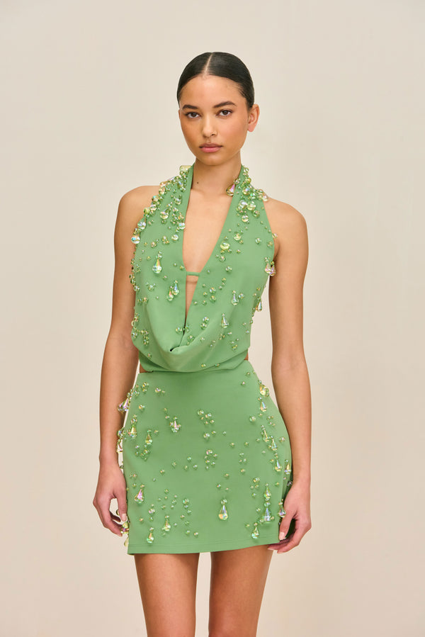 cult gaia ISSEY DRESS CLOTHING Calla Lily