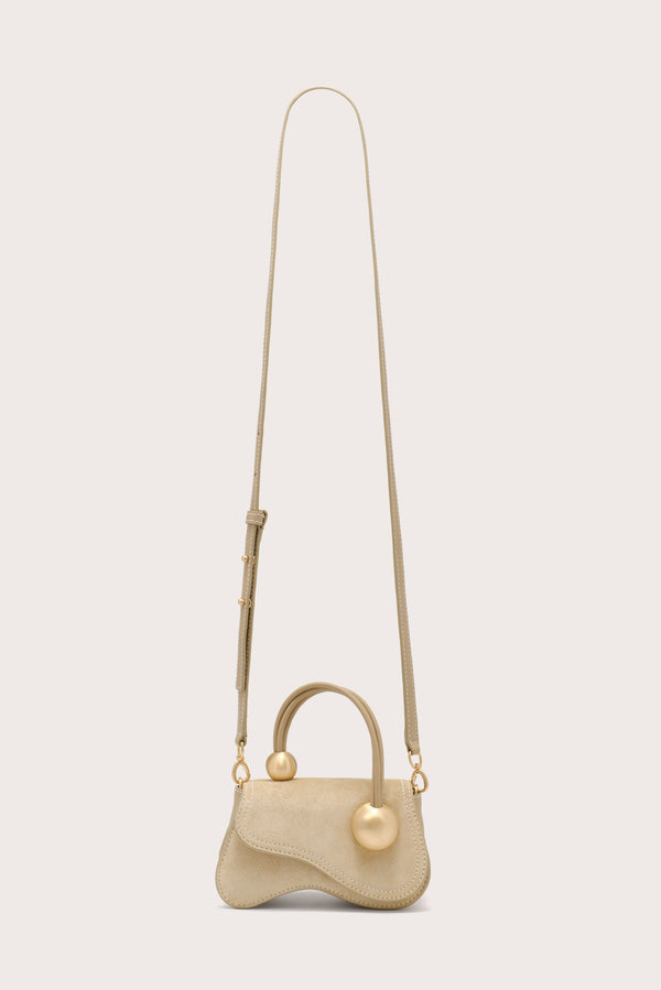 Cult Gaia KAZIA NANO CROSSBODY - None - Sand Dollar