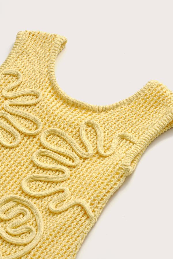 Cult Gaia KIDS CHAIA JUMPSUIT KIDS Daffodil