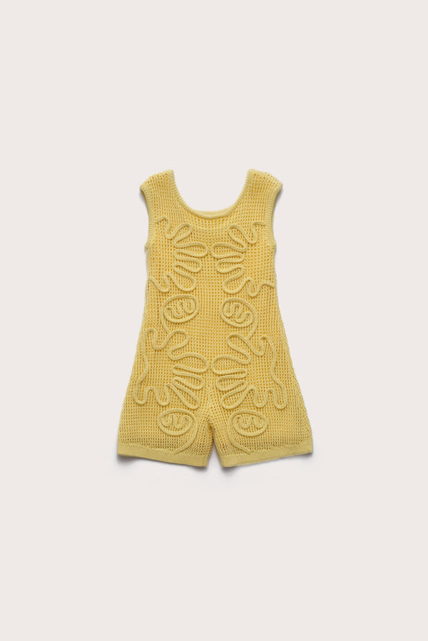 cult gaia KIDS CHAIA JUMPSUIT KIDS Daffodil