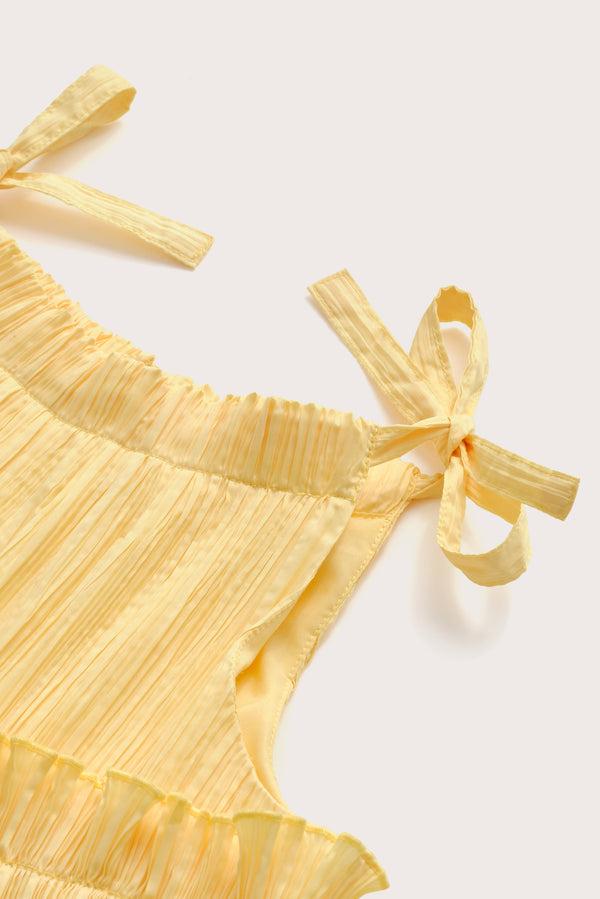 Cult Gaia KIDS LEILAH DRESS KIDS Daffodil