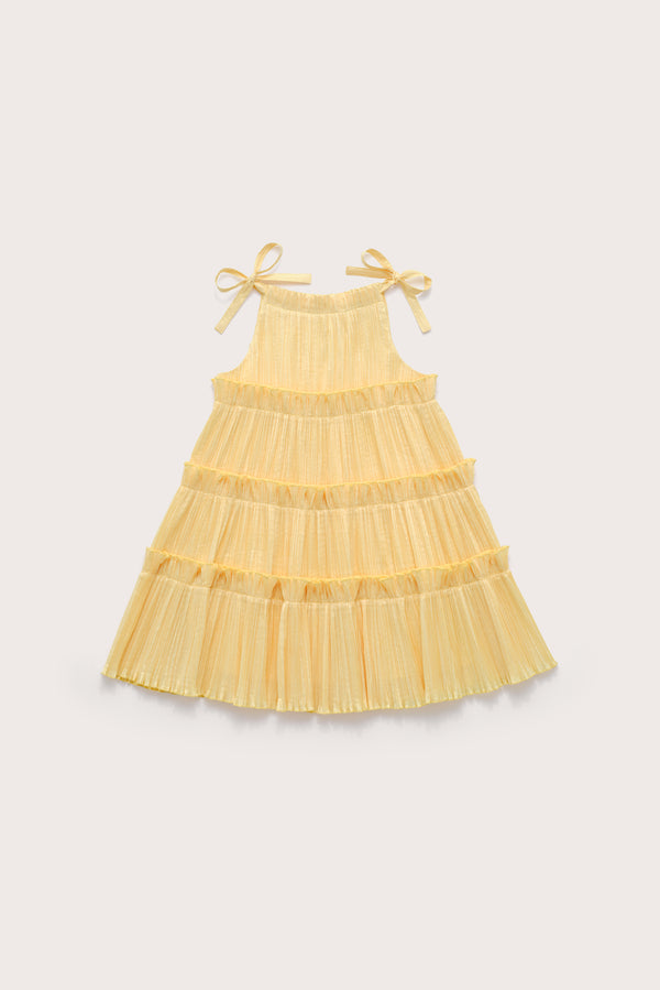 cult gaia KIDS LEILAH DRESS KIDS Daffodil