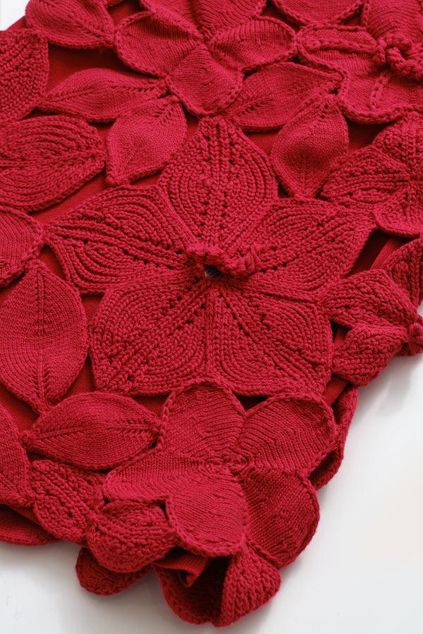 Cult Gaia KIDS MEIRA DRESS KIDS MERLOT