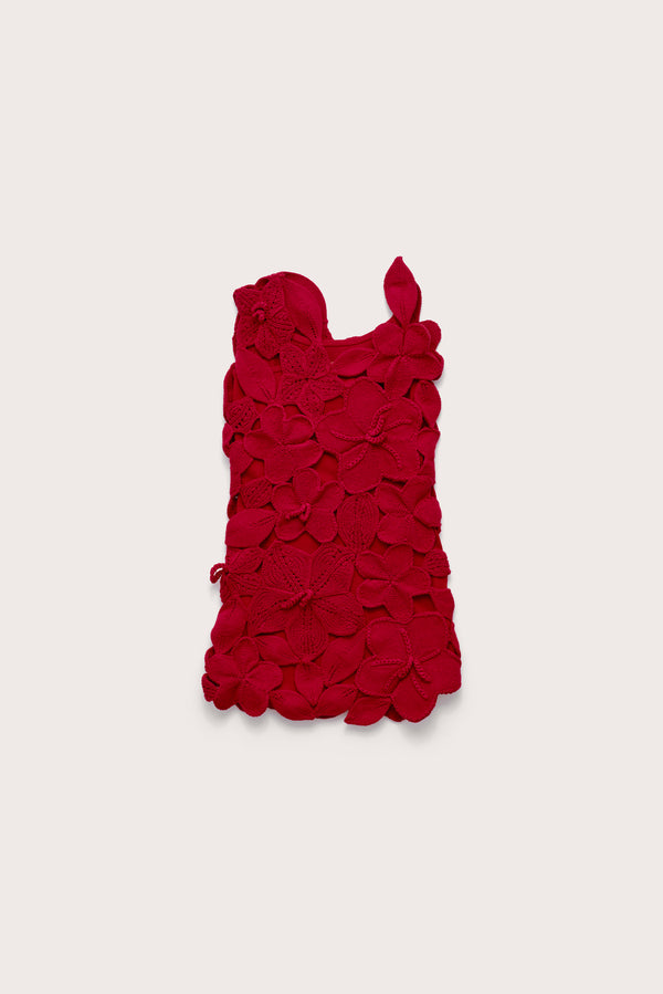 cult gaia KIDS MEIRA DRESS KIDS MERLOT