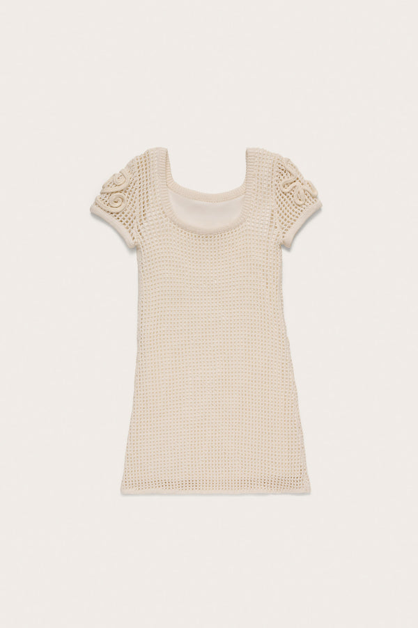 Cult Gaia KIDS NISSA DRESS KIDS Off White