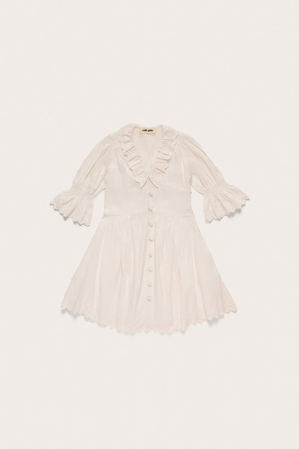 cult gaia KIDS WILLOW DRESS KIDS Off White