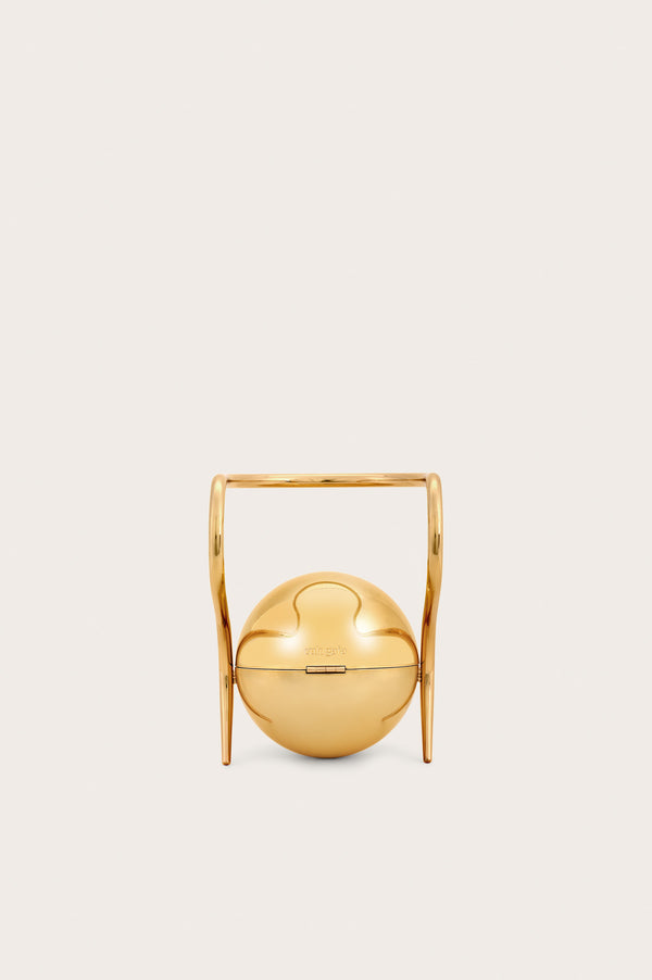 Cult Gaia PEARL BAG BAGS Shiny Gold