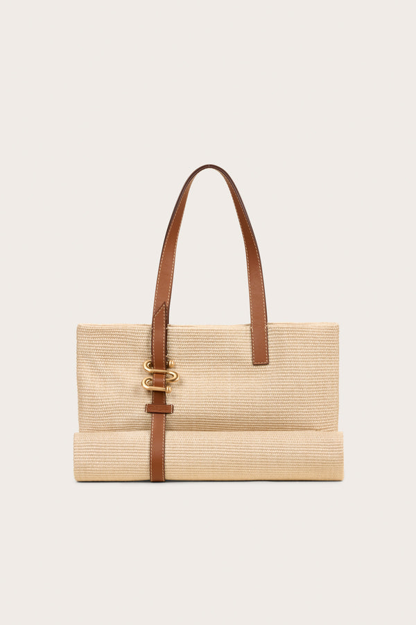cult gaia SANDY TOTE BAGS Cream