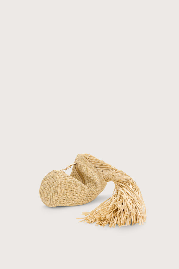 Cult Gaia VIERA CLUTCH BAGS Natural