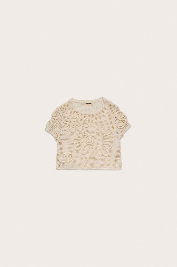 Cult Gaia KIDS ILEANA TOP & BOTTOM SET KIDS Off White