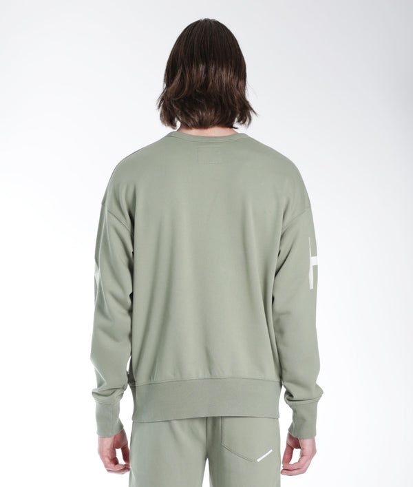 Cult Of Individuality CREW SWEATSHIRT IN ASPEN Sweatshirts