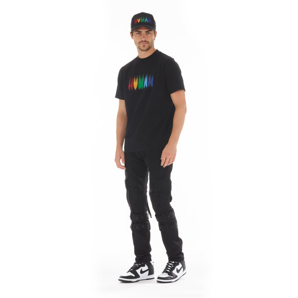Cult Of Individuality CARGO JEANS IN BLACK Jeans