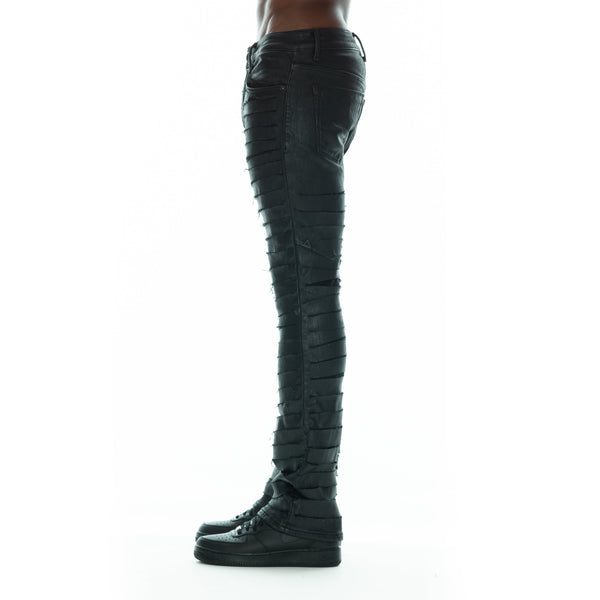 Cult Of Individuality MARS BOOTCUT IN COATED Jeans