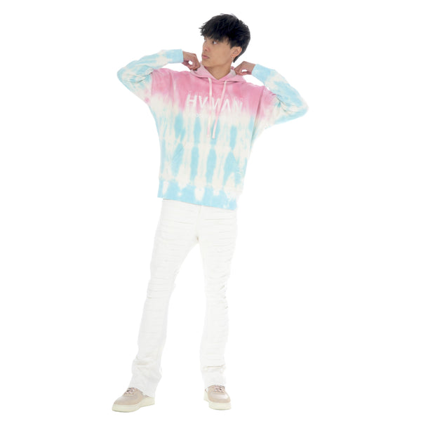 Cult Of Individuality MARS BOOTCUT IN WHITE Jeans