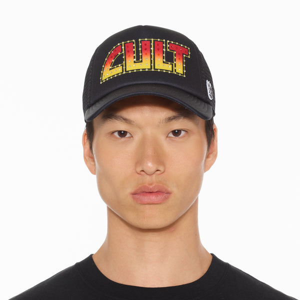 Cult Of Individuality Cult's Cult Rock Logo Hat In Black Hats