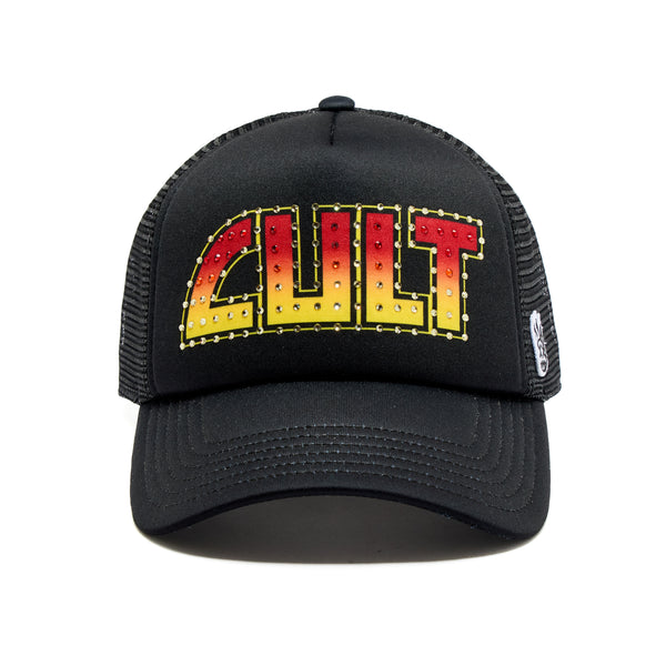cult of individuality Cult's Cult Rock Logo Hat in Black Hats