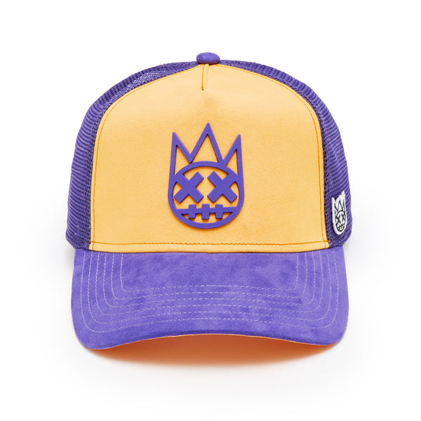 cult of individuality Cult's Logo Mesh Back Trucker Hat "Shimuchan" in Neon Orange Hats