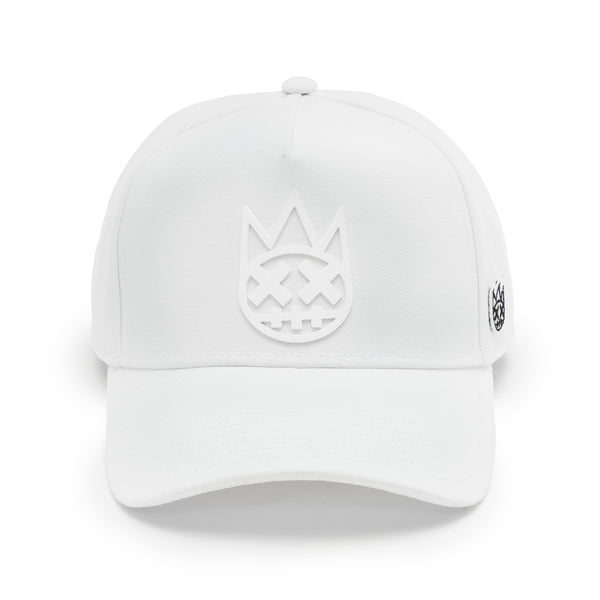 cult of individuality Cult's Logo Mesh Back Trucker Hat "Shimuchan" in Winter White Hats