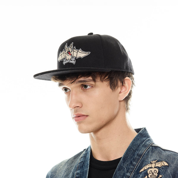 Cult Of Individuality Cult's Lucky Bastard Wool Hat In Black Hats