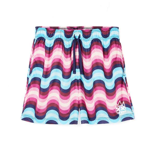 cult of individuality Cult's Mesh Shorts in Blue Wave Sweatshorts cult of individuality Cult's Mesh Shorts in Blue Wave Sweatshorts