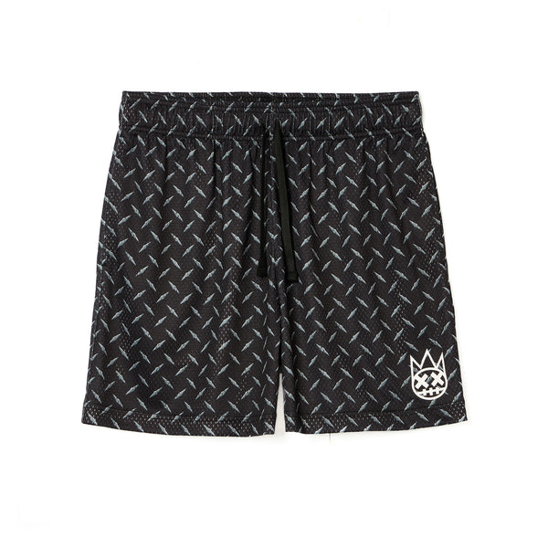 cult of individuality Cult's Mesh Shorts in Diamond Plate Sweatshorts cult of individuality Cult's Mesh Shorts in Diamond Plate Sweatshorts