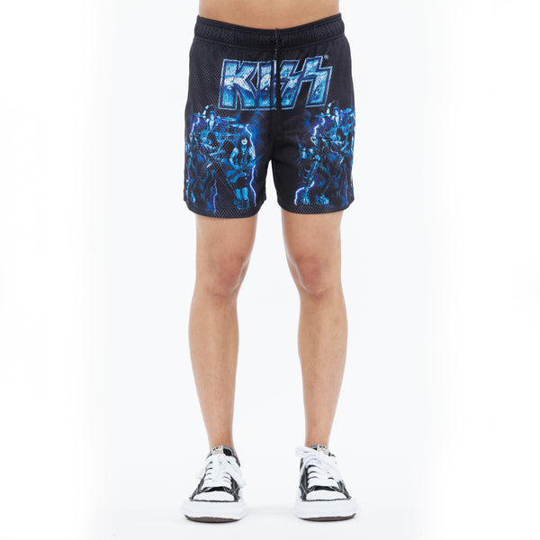 Cult Of Individuality Cult's Mesh Shorts In Kiss Sweatshorts
