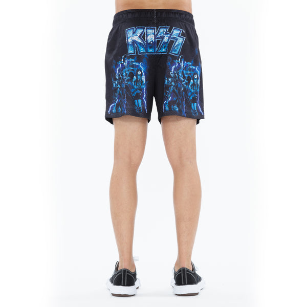 Cult Of Individuality Cult's Mesh Shorts In Kiss Sweatshorts
