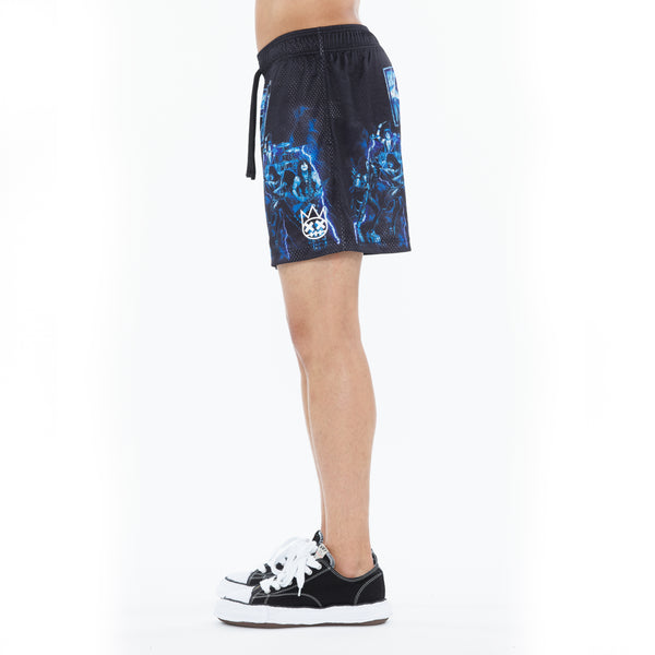 Cult Of Individuality Cult's Mesh Shorts In Kiss Sweatshorts