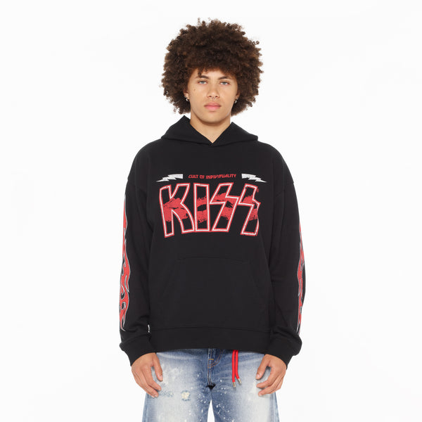 Cult Of Individuality Cult's Pullover Novelty Sweatshirt In Black Sweatshirts