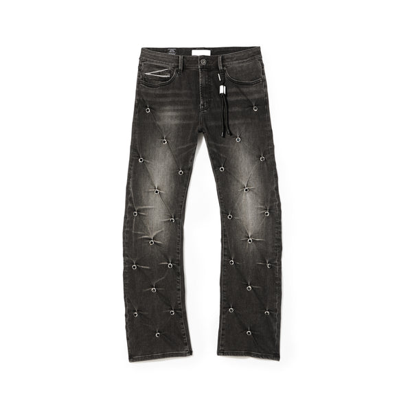 cult of individuality Cult x El Alfa Premium Grunge Baggy 607 Jeans in Darts Jeans