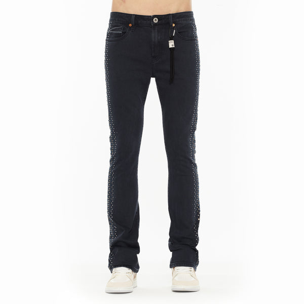 Cult Of Individuality Cult X El Alfa Premium Lenny Bootcut 603 Jeans In Noir Jeans